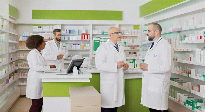 Medico felice in possesso di un appunti con i pazienti